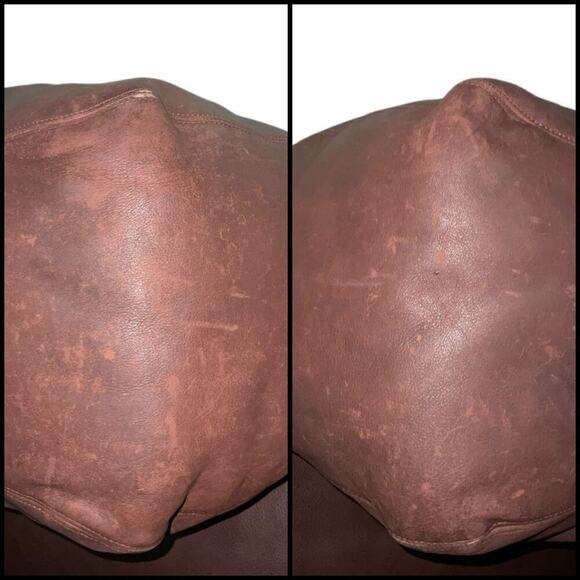 Vintage COACH Waverly XL Leather Tote Bag Brown Mahogany - Picture 5 of 15